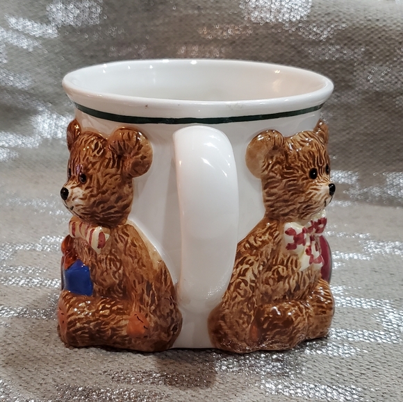 🧸Houston Harvest 3D teddy bear oversized mug 18 oz. - Picture 8 of 10